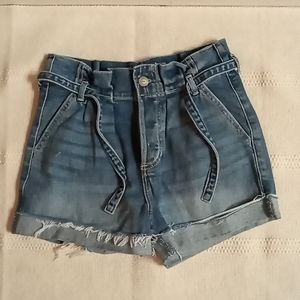 Hollister ultra high-rise mom shorts